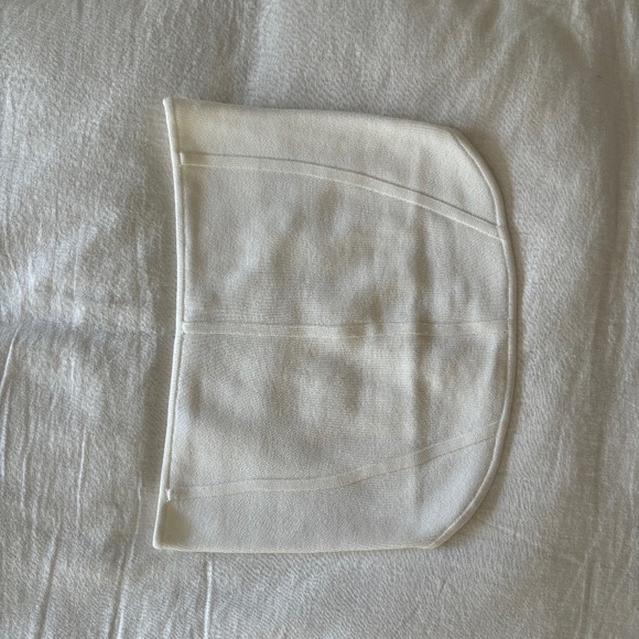 Aritzia Babaton Sculpt Knit Bustier Tube Top in White - Picture 3 of 8